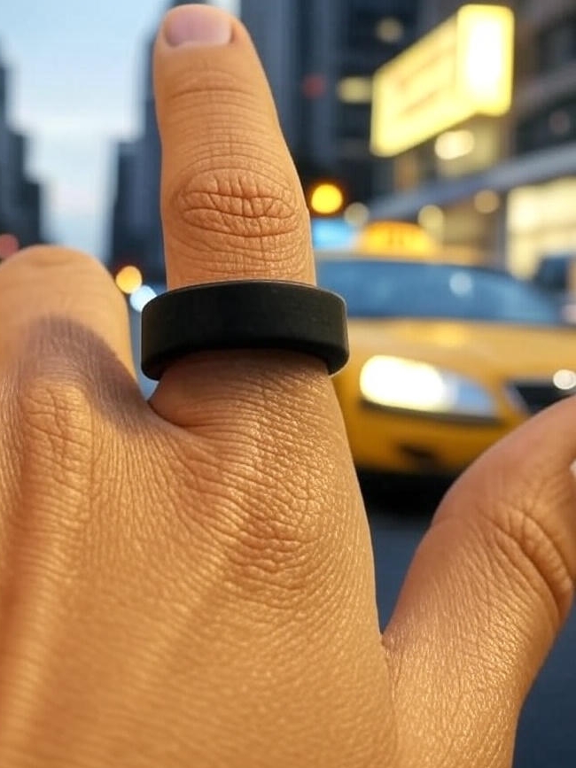 Ring gesture to call a ride