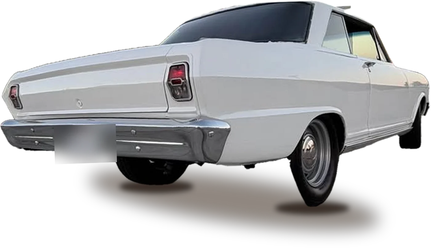 Passenger-side rear three-quarter view